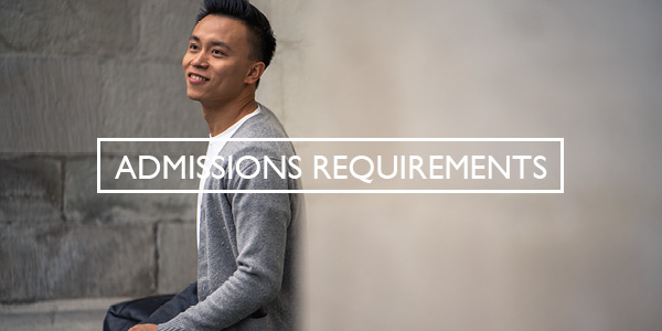 Admissions Requirements Full-time Button