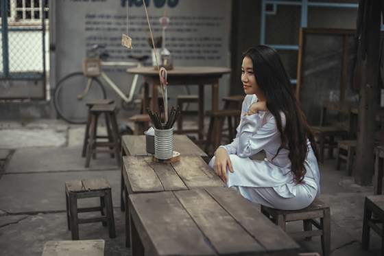 Girl thinking